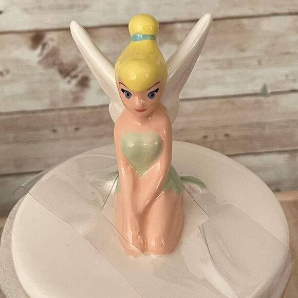 NWT Gorgeous 3D Rae Dunn Disney Mug White Ceramic Tinkerbell Tinker Bell - Picture 4 of 12